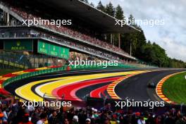 Fernando Alonso (ESP) Aston Martin F1 Team AMR23. 28.07.2023. Formula 1 World Championship, Rd 13, Belgian Grand Prix, Spa Francorchamps, Belgium, Qualifying Day.