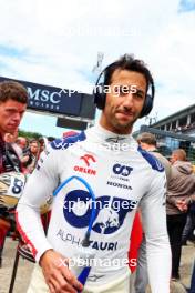Daniel Ricciardo (AUS) AlphaTauri on the grid. 30.07.2023. Formula 1 World Championship, Rd 13, Belgian Grand Prix, Spa Francorchamps, Belgium, Race Day.