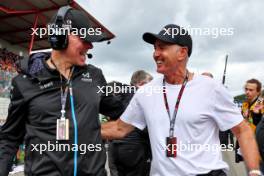 (L to R): Alan Permane (GBR) Alpine F1 Team Trackside Operations Director with Mick Doohan (AUS) on the grid. 30.07.2023. Formula 1 World Championship, Rd 13, Belgian Grand Prix, Spa Francorchamps, Belgium, Race Day.