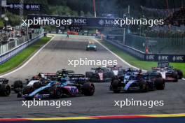 Pierre Gasly (FRA) Alpine F1 Team A523 at the start of the race. 30.07.2023. Formula 1 World Championship, Rd 13, Belgian Grand Prix, Spa Francorchamps, Belgium, Race Day.