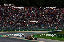 Lando Norris (GBR) McLaren MCL60. 30.07.2023. Formula 1 World Championship, Rd 13, Belgian Grand Prix, Spa Francorchamps, Belgium, Race Day.