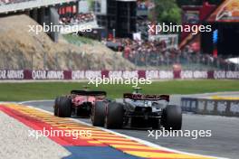 Lewis Hamilton (GBR) Mercedes AMG F1 W14. 30.07.2023. Formula 1 World Championship, Rd 13, Belgian Grand Prix, Spa Francorchamps, Belgium, Race Day.