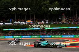 Fernando Alonso (ESP) Aston Martin F1 Team AMR23. 30.07.2023. Formula 1 World Championship, Rd 13, Belgian Grand Prix, Spa Francorchamps, Belgium, Race Day.