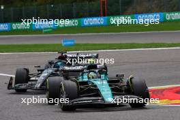 Fernando Alonso (ESP) Aston Martin F1 Team AMR23. 30.07.2023. Formula 1 World Championship, Rd 13, Belgian Grand Prix, Spa Francorchamps, Belgium, Race Day.