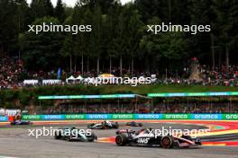 Nico Hulkenberg (GER) Haas VF-23. 30.07.2023. Formula 1 World Championship, Rd 13, Belgian Grand Prix, Spa Francorchamps, Belgium, Race Day.