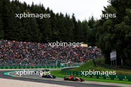 Carlos Sainz Jr (ESP) Ferrari SF-23. 30.07.2023. Formula 1 World Championship, Rd 13, Belgian Grand Prix, Spa Francorchamps, Belgium, Race Day.