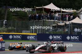 Kevin Magnussen (DEN) Haas VF-23. 30.07.2023. Formula 1 World Championship, Rd 13, Belgian Grand Prix, Spa Francorchamps, Belgium, Race Day.