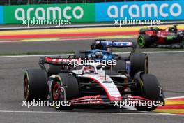 Kevin Magnussen (DEN) Haas VF-23. 30.07.2023. Formula 1 World Championship, Rd 13, Belgian Grand Prix, Spa Francorchamps, Belgium, Race Day.