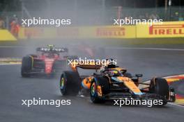 Oscar Piastri (AUS) McLaren MCL60. 29.07.2023. Formula 1 World Championship, Rd 13, Belgian Grand Prix, Spa Francorchamps, Belgium, Sprint Day.