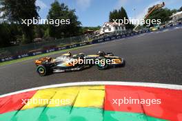 Lando Norris (GBR) McLaren MCL60. 29.07.2023. Formula 1 World Championship, Rd 13, Belgian Grand Prix, Spa Francorchamps, Belgium, Sprint Day.