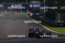 George Russell (GBR) Mercedes AMG F1 W14. 29.07.2023. Formula 1 World Championship, Rd 13, Belgian Grand Prix, Spa Francorchamps, Belgium, Sprint Day.