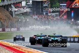 Fernando Alonso (ESP) Aston Martin F1 Team AMR23. 29.07.2023. Formula 1 World Championship, Rd 13, Belgian Grand Prix, Spa Francorchamps, Belgium, Sprint Day.