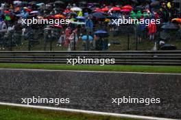 Circuit atmosphere - rain delays Sprint qualifying. 29.07.2023. Formula 1 World Championship, Rd 13, Belgian Grand Prix, Spa Francorchamps, Belgium, Sprint Day.