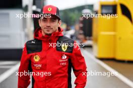 Charles Leclerc (MON) Ferrari. 29.07.2023. Formula 1 World Championship, Rd 13, Belgian Grand Prix, Spa Francorchamps, Belgium, Sprint Day.