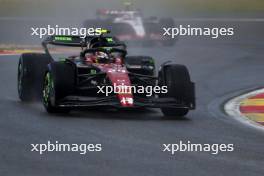 Zhou Guanyu (CHN) Alfa Romeo F1 Team C43. 29.07.2023. Formula 1 World Championship, Rd 13, Belgian Grand Prix, Spa Francorchamps, Belgium, Sprint Day.