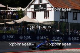 Logan Sargeant (USA) Williams Racing FW45. 29.07.2023. Formula 1 World Championship, Rd 13, Belgian Grand Prix, Spa Francorchamps, Belgium, Sprint Day.