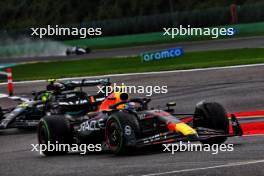 Sergio Perez (MEX) Red Bull Racing RB19. 29.07.2023. Formula 1 World Championship, Rd 13, Belgian Grand Prix, Spa Francorchamps, Belgium, Sprint Day.