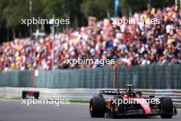 Carlos Sainz Jr (ESP) Ferrari SF-23. 29.07.2023. Formula 1 World Championship, Rd 13, Belgian Grand Prix, Spa Francorchamps, Belgium, Sprint Day.