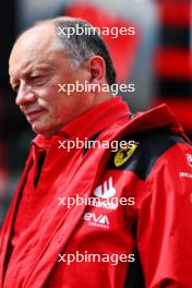 Frederic Vasseur (FRA) Ferrari Team Principal. 29.07.2023. Formula 1 World Championship, Rd 13, Belgian Grand Prix, Spa Francorchamps, Belgium, Sprint Day.