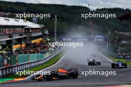 Sergio Perez (MEX) Red Bull Racing RB19. 29.07.2023. Formula 1 World Championship, Rd 13, Belgian Grand Prix, Spa Francorchamps, Belgium, Sprint Day.