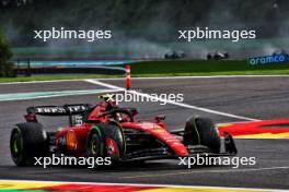 Carlos Sainz Jr (ESP) Ferrari SF-23. 29.07.2023. Formula 1 World Championship, Rd 13, Belgian Grand Prix, Spa Francorchamps, Belgium, Sprint Day.