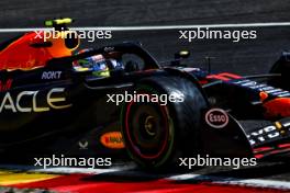 Sergio Perez (MEX) Red Bull Racing RB19. 29.07.2023. Formula 1 World Championship, Rd 13, Belgian Grand Prix, Spa Francorchamps, Belgium, Sprint Day.