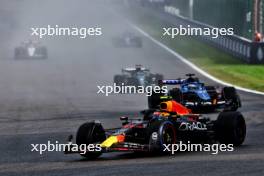 Sergio Perez (MEX) Red Bull Racing RB19. 29.07.2023. Formula 1 World Championship, Rd 13, Belgian Grand Prix, Spa Francorchamps, Belgium, Sprint Day.