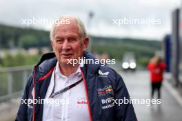 Dr Helmut Marko (AUT) Red Bull Motorsport Consultant. 29.07.2023. Formula 1 World Championship, Rd 13, Belgian Grand Prix, Spa Francorchamps, Belgium, Sprint Day.