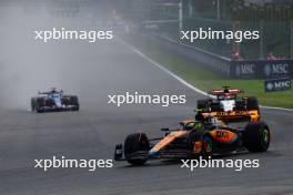 Lando Norris (GBR) McLaren MCL60. 29.07.2023. Formula 1 World Championship, Rd 13, Belgian Grand Prix, Spa Francorchamps, Belgium, Sprint Day.