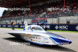 Circuit atmosphere - Solar powered vehicle. 30.07.2023. Formula 1 World Championship, Rd 13, Belgian Grand Prix, Spa Francorchamps, Belgium, Race Day.
