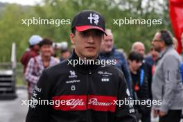 Zhou Guanyu (CHN) Alfa Romeo F1 Team. 30.07.2023. Formula 1 World Championship, Rd 13, Belgian Grand Prix, Spa Francorchamps, Belgium, Race Day.
