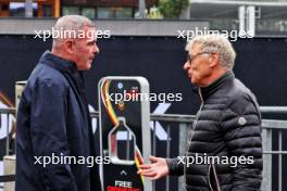 (L to R): Niels Wittich (GER) FIA F1 Race Director with Hermann Tilke (GER) Circuit Designer. 27.07.2023. Formula 1 World Championship, Rd 13, Belgian Grand Prix, Spa Francorchamps, Belgium, Preparation Day.
