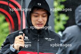 Zhou Guanyu (CHN) Alfa Romeo F1 Team. 27.07.2023. Formula 1 World Championship, Rd 13, Belgian Grand Prix, Spa Francorchamps, Belgium, Preparation Day.