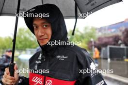 Zhou Guanyu (CHN) Alfa Romeo F1 Team. 27.07.2023. Formula 1 World Championship, Rd 13, Belgian Grand Prix, Spa Francorchamps, Belgium, Preparation Day.