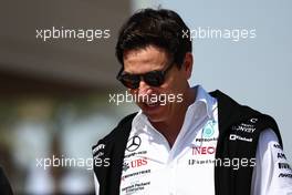 Toto Wolff (GER) Mercedes AMG F1 Shareholder and Executive Director. 03.03.2023. Formula 1 World Championship, Rd 1, Bahrain Grand Prix, Sakhir, Bahrain, Practice Day