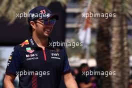 Sergio Perez (MEX) Red Bull Racing. 03.03.2023. Formula 1 World Championship, Rd 1, Bahrain Grand Prix, Sakhir, Bahrain, Practice Day
