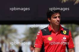 Carlos Sainz Jr (ESP) Ferrari. 03.03.2023. Formula 1 World Championship, Rd 1, Bahrain Grand Prix, Sakhir, Bahrain, Practice Day