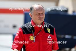 Frederic Vasseur (FRA) Ferrari Team Principal. 03.03.2023. Formula 1 World Championship, Rd 1, Bahrain Grand Prix, Sakhir, Bahrain, Practice Day