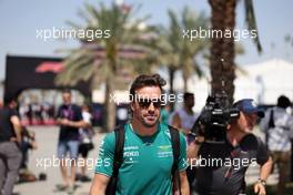 Fernando Alonso (ESP) Aston Martin F1 Team. 03.03.2023. Formula 1 World Championship, Rd 1, Bahrain Grand Prix, Sakhir, Bahrain, Practice Day