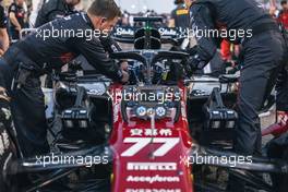 Valtteri Bottas (FIN) Alfa Romeo F1 Team C43 on the grid. 05.03.2023. Formula 1 World Championship, Rd 1, Bahrain Grand Prix, Sakhir, Bahrain, Race Day.