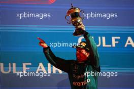 3rd place Fernando Alonso (ESP) Aston Martin F1 Team. 05.03.2023. Formula 1 World Championship, Rd 1, Bahrain Grand Prix, Sakhir, Bahrain, Race Day.