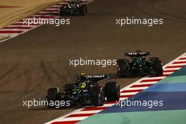 Lewis Hamilton (GBR) Mercedes AMG F1 W14. 05.03.2023. Formula 1 World Championship, Rd 1, Bahrain Grand Prix, Sakhir, Bahrain, Race Day.