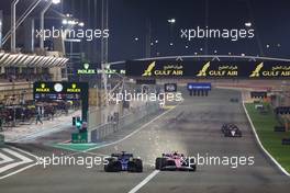 Alexander Albon (THA) Williams Racing FW45 and Pierre Gasly (FRA) Alpine F1 Team A523 battle for position. 05.03.2023. Formula 1 World Championship, Rd 1, Bahrain Grand Prix, Sakhir, Bahrain, Race Day.