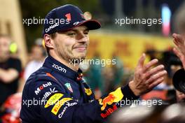 Max Verstappen (NLD) Red Bull Racing in qualifying parc ferme. 04.03.2023. Formula 1 World Championship, Rd 1, Bahrain Grand Prix, Sakhir, Bahrain, Qualifying Day.