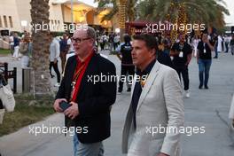 HSH Prince Albert of Monaco (MON) (Left). 04.03.2023. Formula 1 World Championship, Rd 1, Bahrain Grand Prix, Sakhir, Bahrain, Qualifying Day.