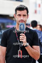 Mark Webber (AUS) Channel 4 Presenter. 04.03.2023. Formula 1 World Championship, Rd 1, Bahrain Grand Prix, Sakhir, Bahrain, Qualifying Day.
