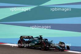 Lance Stroll (CDN) Aston Martin F1 Team AMR23. 04.03.2023. Formula 1 World Championship, Rd 1, Bahrain Grand Prix, Sakhir, Bahrain, Qualifying Day.