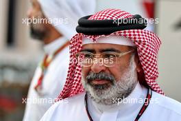 Muhammed Al Khalifa (BRN) Bahrain Circuit Chairman. 04.03.2023. Formula 1 World Championship, Rd 1, Bahrain Grand Prix, Sakhir, Bahrain, Qualifying Day.