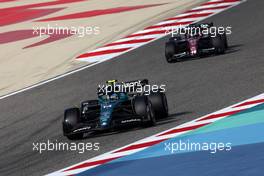 Fernando Alonso (ESP) Aston Martin F1 Team AMR23. 04.03.2023. Formula 1 World Championship, Rd 1, Bahrain Grand Prix, Sakhir, Bahrain, Qualifying Day.