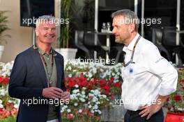 (L to R): David Coulthard (GBR) Red Bull Racing and Scuderia Toro Advisor / Channel 4 F1 Commentator with Steve Nielsen (GBR) FIA Sporting Director. 04.03.2023. Formula 1 World Championship, Rd 1, Bahrain Grand Prix, Sakhir, Bahrain, Qualifying Day.
